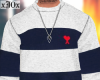 Crewneck Sweater Stripes