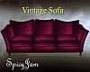 Vintage Sofa Purple