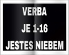 VERBA-JESTES NIEBEM