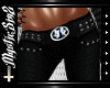 Angel-Devil Black Jeans