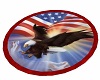 American  Flag Eagle Rug