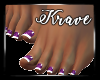 [K] Cute Purple Feet