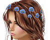 TF* Blue Hair Flowers