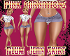 Plum Jean Skirt