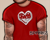 !!S VDay Shirt Red
