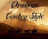 Christmas Cowboy Style