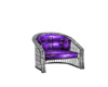 Purple Kissing Chair