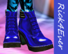 ANKLE BOOT- BLUE