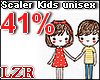 Scaler Kids Unisex 41%