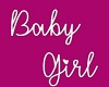 Baby Girl Wall Sign