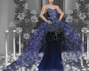Princess dress Bluewhite