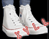white sneakers M