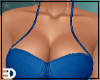 Blue Scrunch Club Dress