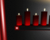 Shelf With Candles 