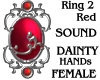 Ring1Red DaintyH 4SOUNDs