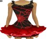 gothic spiderweb dress