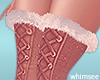 Glitter Vixen Fur Boots