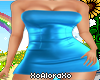 (A) Metalic Club Dress