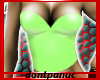 (DP) Bustier Lime