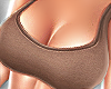 Tana Crop Top Brown