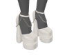 Illusion | white heels