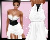 Lj! White Ball gown