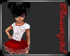 Red Flowergirl Dress