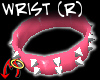 DblStud Cuff Rt Pink