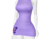 Butterfly purple dress