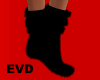 EVD Black Socks Glter