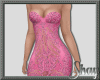 Gia Lace Gown Pink