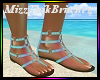 ⟲Teal Boho Sandals⟳