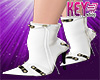 K- Samintha Boots White