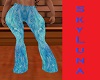 Sky's Aqua Blue Pants