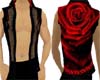 Red Rose Muscle Shirt
