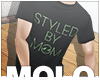 m/ Styled By Mom Tee