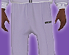 Purple Tracksuit Pants
