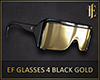 EF Glasses 4 M B/Gold