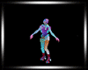 Neon Skating Dancer