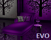 Purple Arbor Chaise