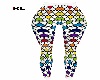 RL Rainbow Heart Tights