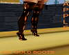 XXL GOLD BOOTS by APPLE