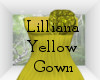 Lilliana Yellow Gown