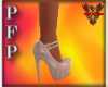 [Z]Rose Gold Heels