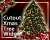 .a Xmas Tree Cutout Widg