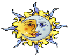 Sun Moon Sticker