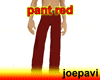 !J! Pant Red
