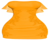 Jaime Orange Dress