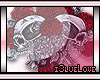 i3! Rose Skull Chest tat
