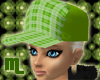 {.M.} Green Plaid Hat